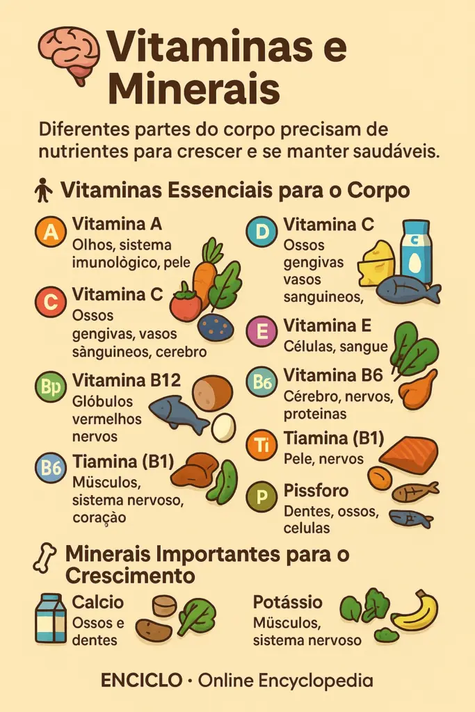 Vitaminas minerais