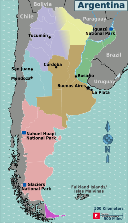 Regiones geográficas de Argentina