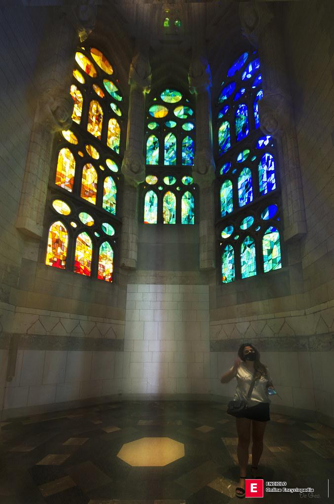 Sagrada Familia..vidrieras.