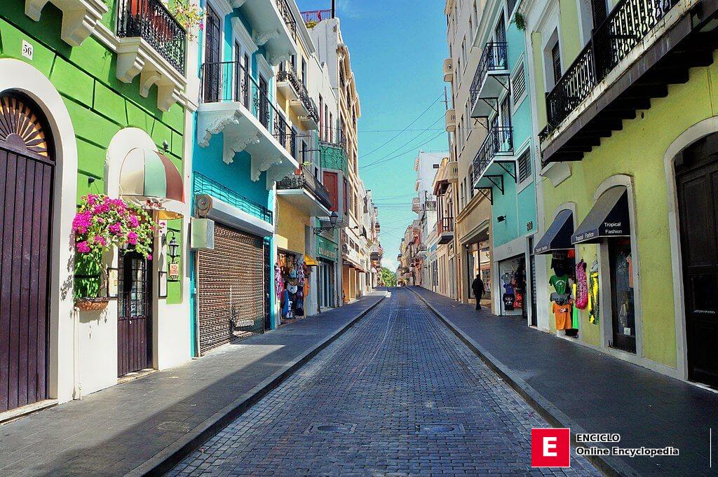 Calle en el Viejo San Juan, Puerto Rico