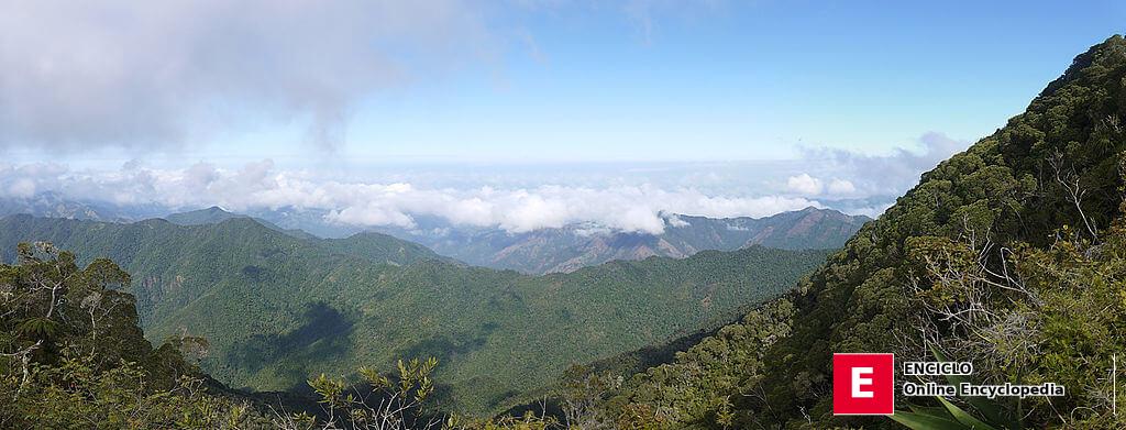Vista de la Sierra Maestra y el Parque Nacional Turquino, Santiago de Cuba