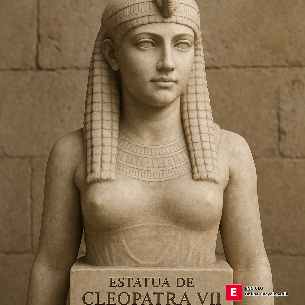 Estatua de Cleopatra VII Filopátor (siglo I a. C.)