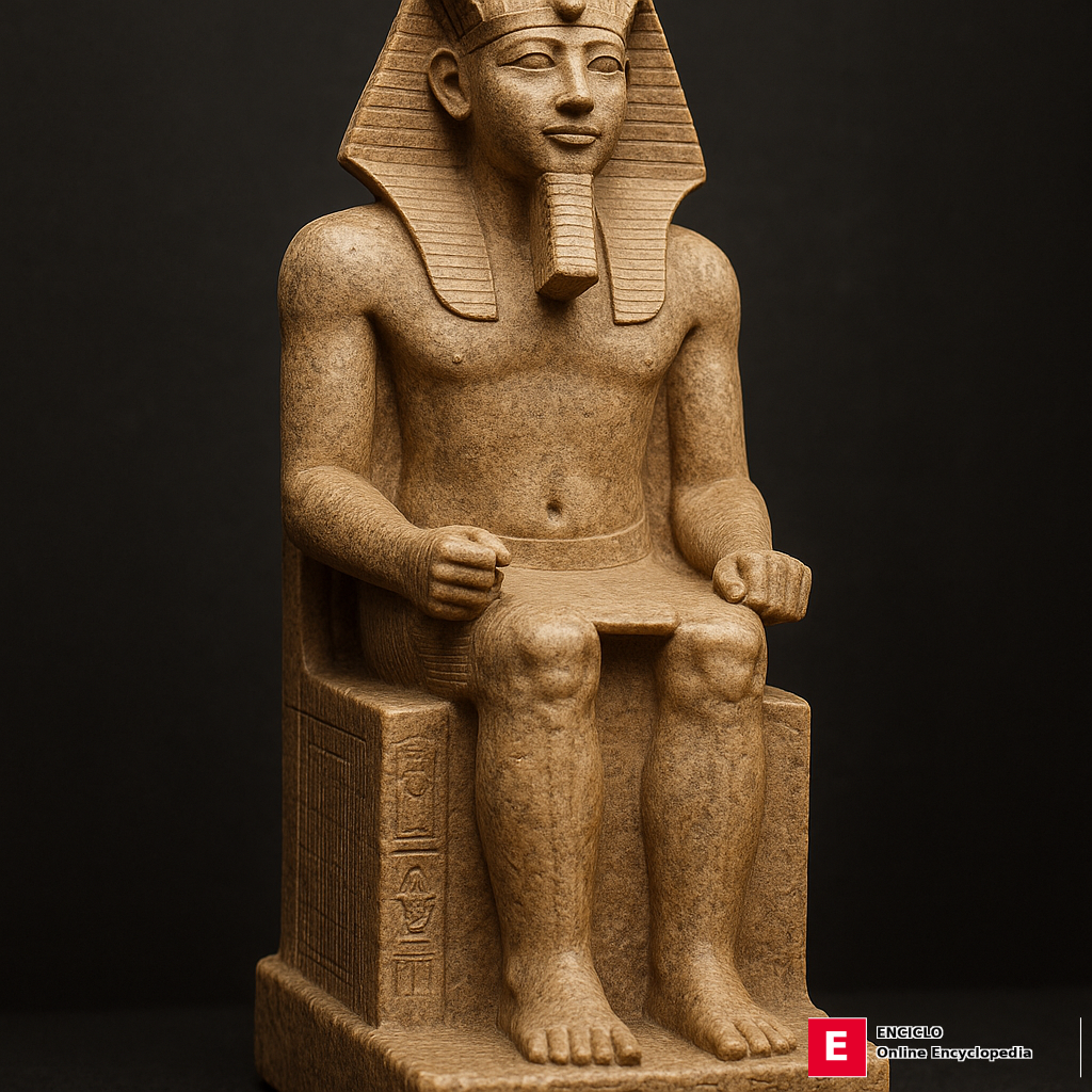 La estatua de Keops (siglo XXVI a. C.)