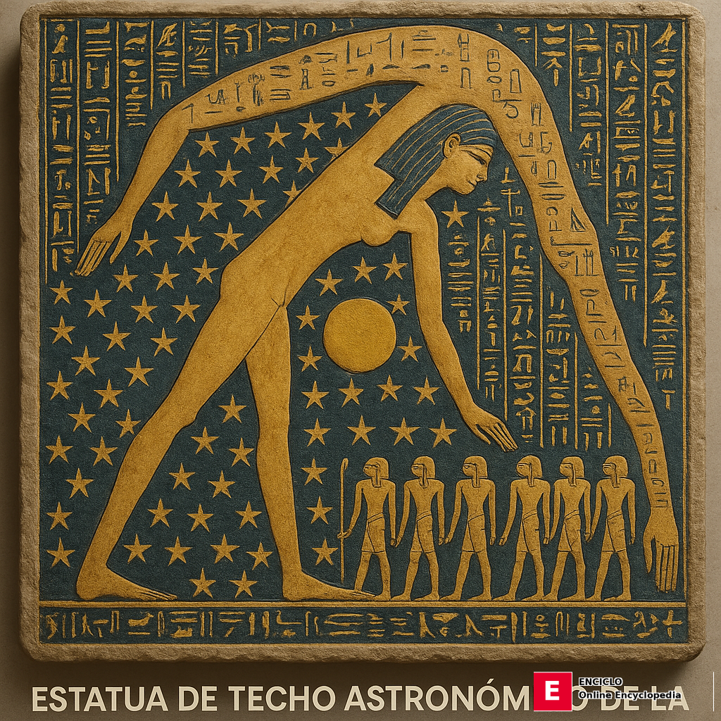Techo astronómico de la tumba de Senenmut (siglo XV a. C.)