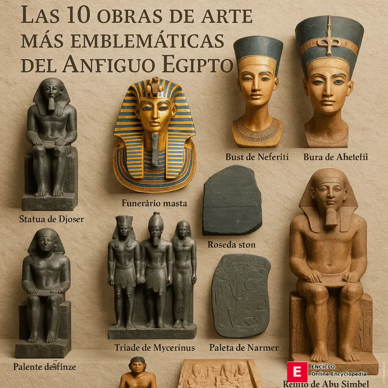 Las 10 obras de arte más emblemáticas del Antiguo Egipto