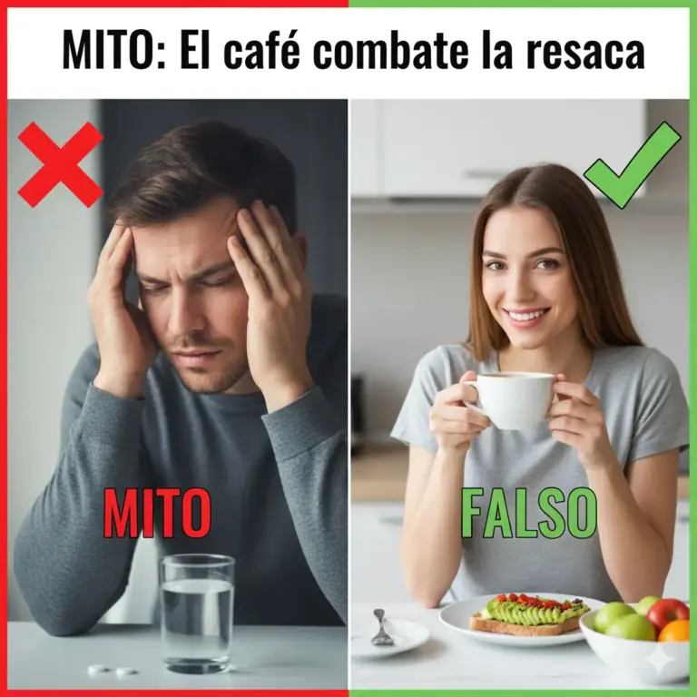 MITO: El café combate la resaca 7 MITO: El café combate la resaca