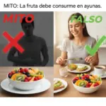 MITO: La fruta debe consumirse en ayunas 8 MITO La fruta MITO: La fruta debe consumirse en ayunas