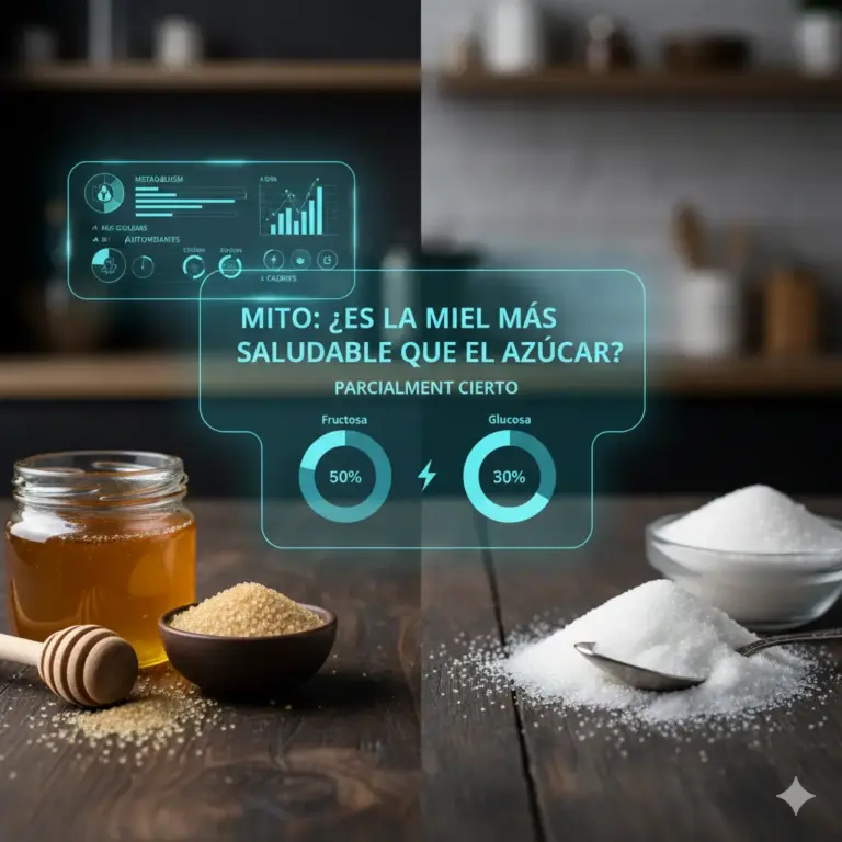 Mito: ¿Es la Miel Más Saludable que el Azúcar Refinado? 11 Mito: ¿Es la Miel Más Saludable que el Azúcar Refinado?