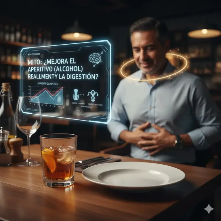 Mito: ¿Mejora el Aperitivo (Alcohol) Realmente la Digestión? 17 ¿Funciona el aperitivo como ayuda digestiva?