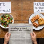 ¿Dejar la carne baja el colesterol? Mito y realidad 5 ¿Dejar la carne baja el colesterol Mito y realidad