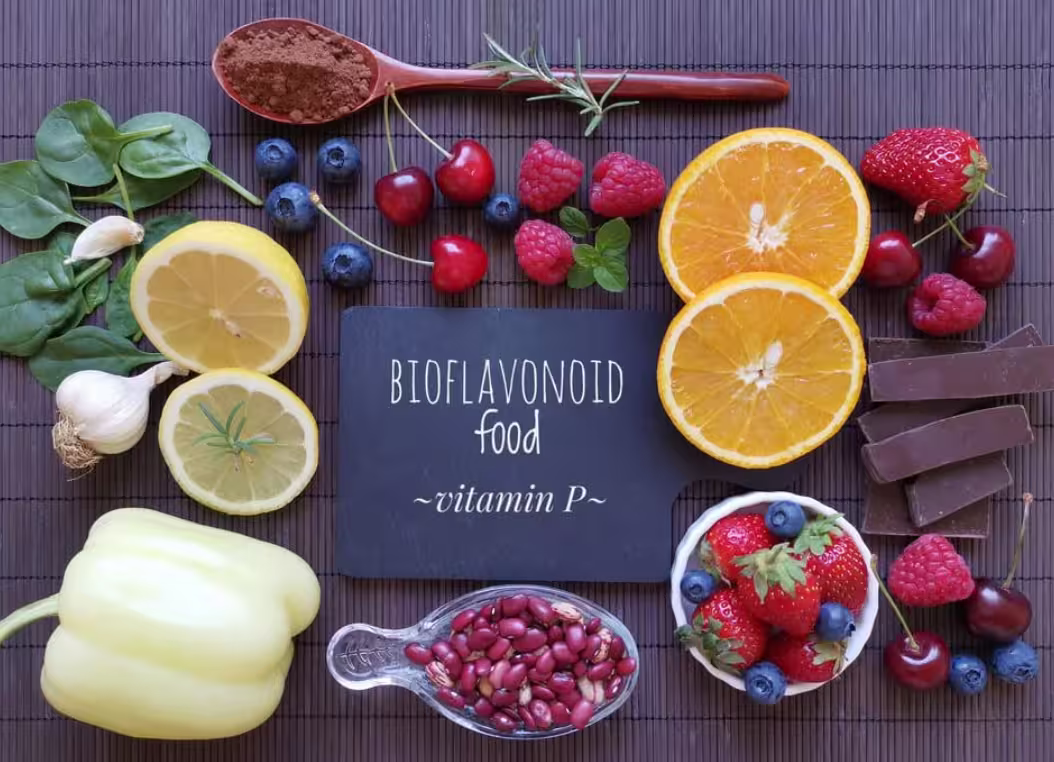 Fuentes alimentarias de vitamina P